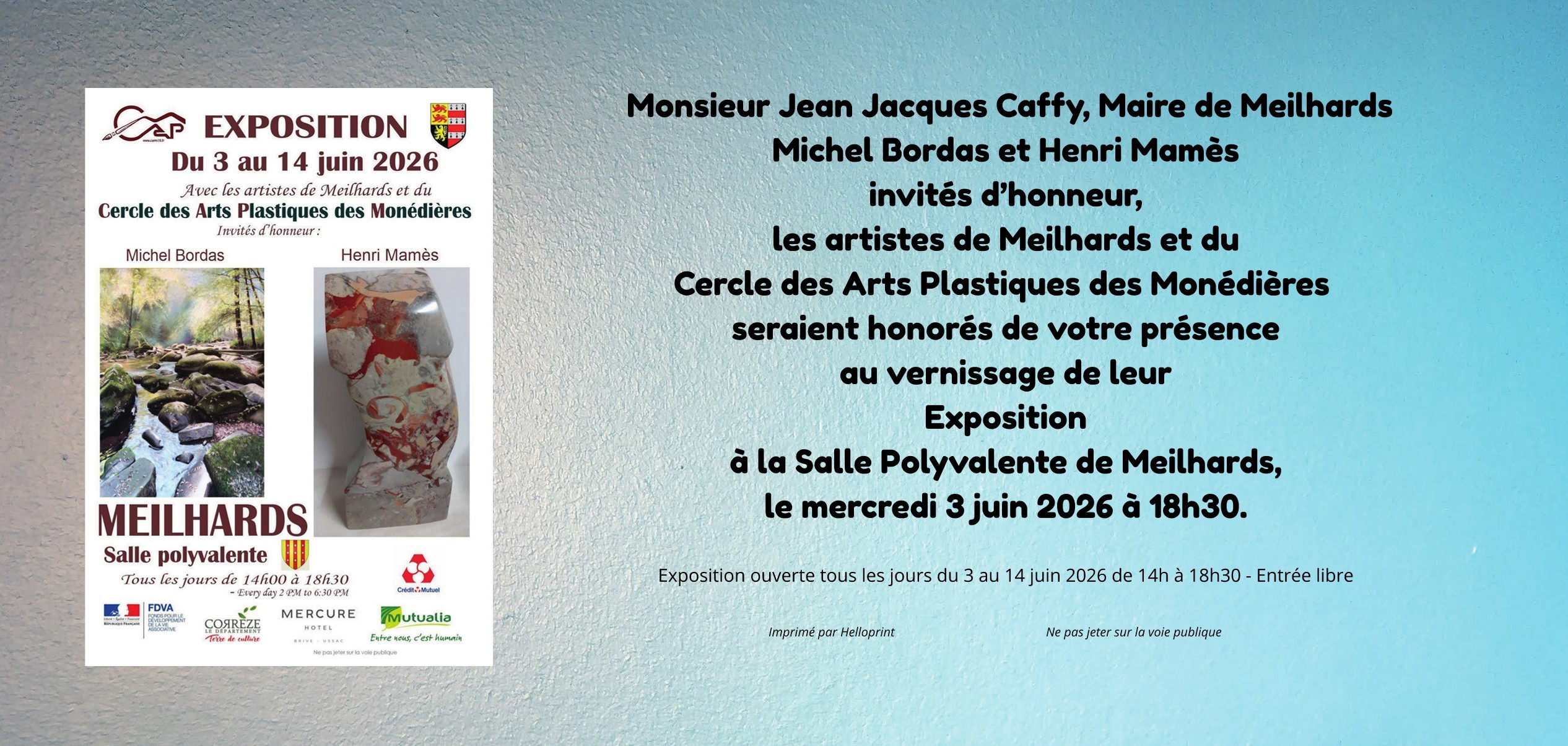 Invitation CAPM Meilhards 2026